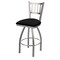 Holland Bar Stool Co OD810 Contessa Stainless Steel 25 Swivel Outdoor Counter Stool with Breeze Black Seat OD81025SSOD004 - alternate 1